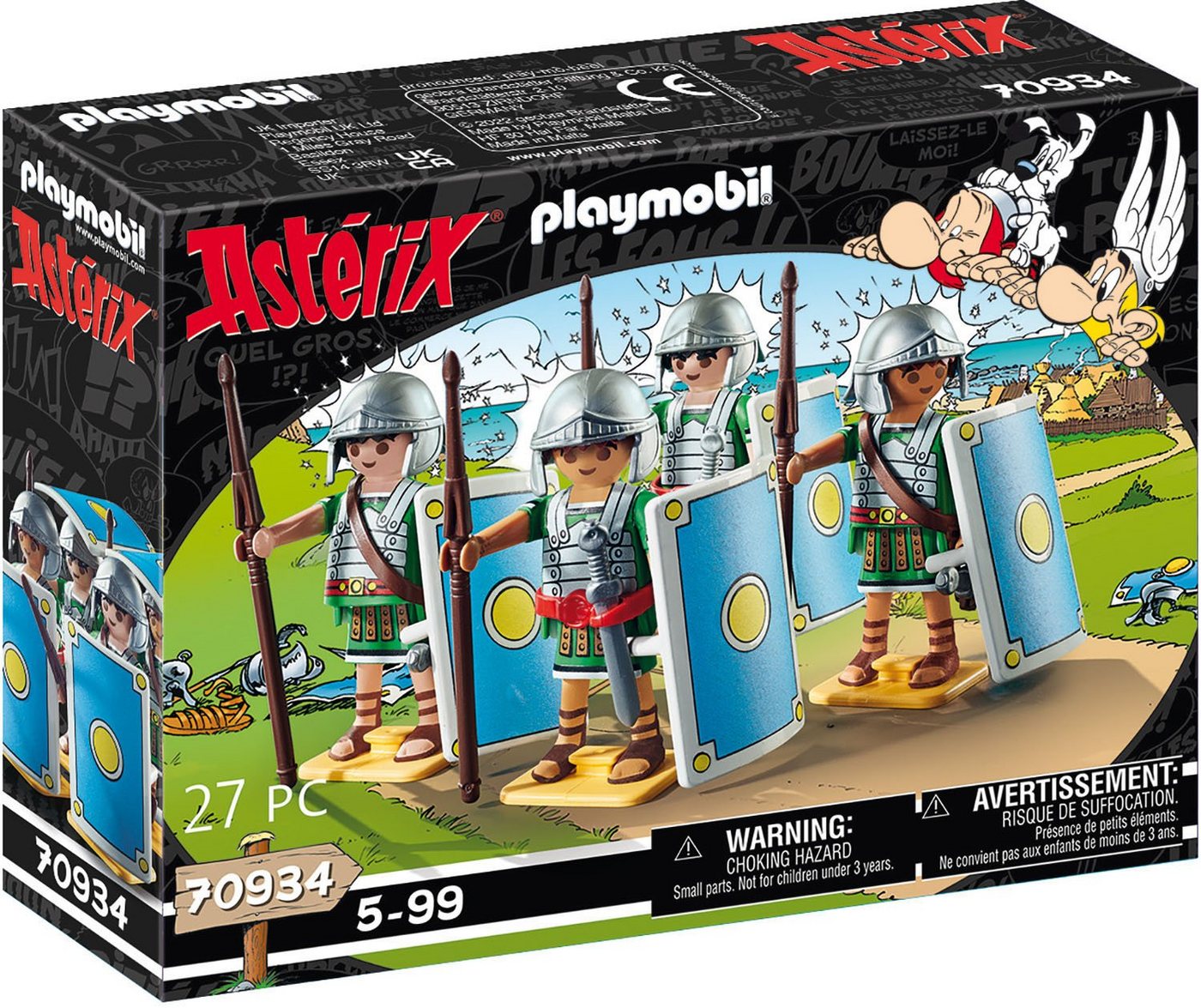 Playmobil® Römertrupp (70934), Asterix Konstruktions-Spielset, (27 St), Made in Germany Bild 2