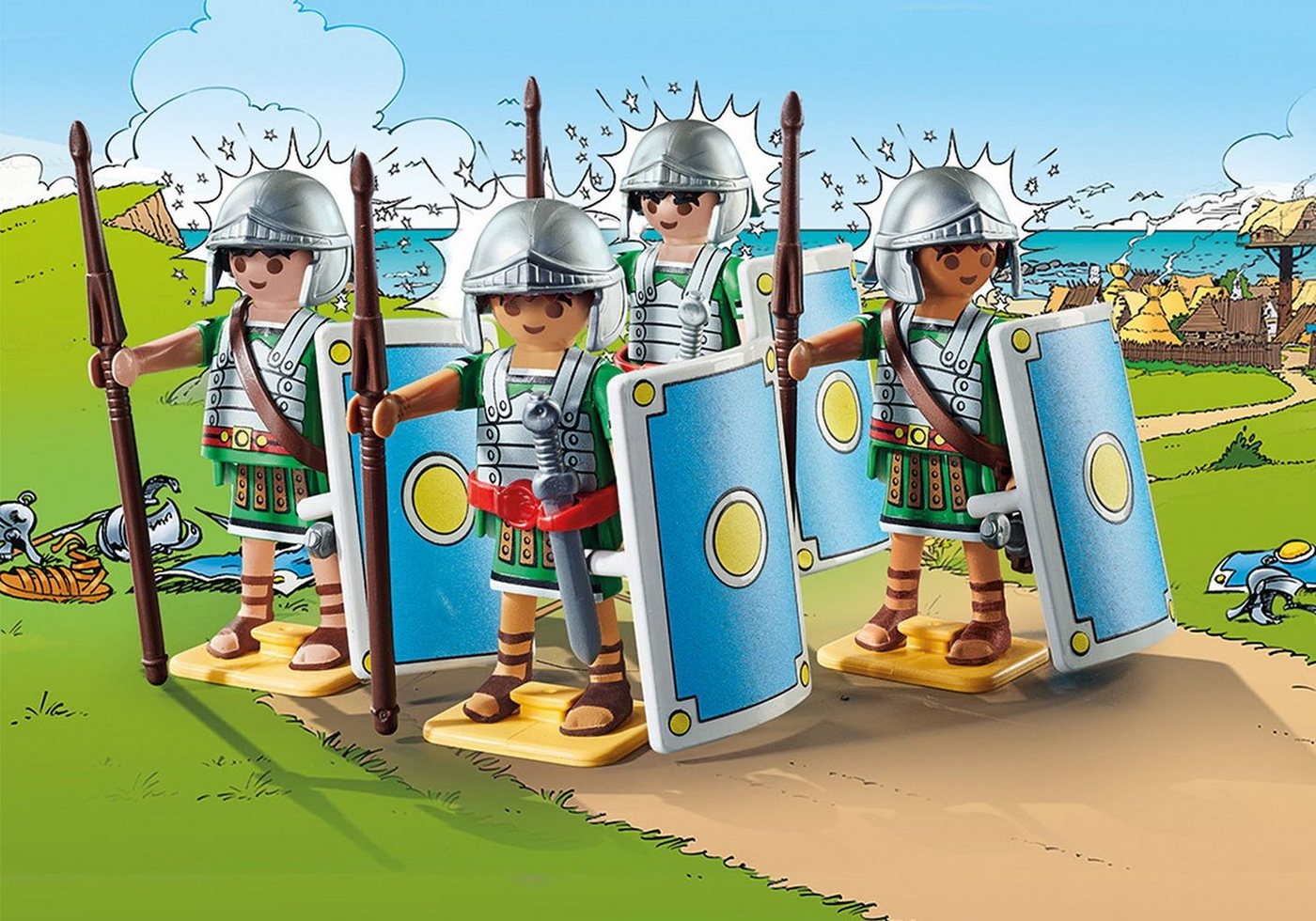 Playmobil® Römertrupp (70934), Asterix Konstruktions-Spielset, (27 St), Made in Germany Bild 4