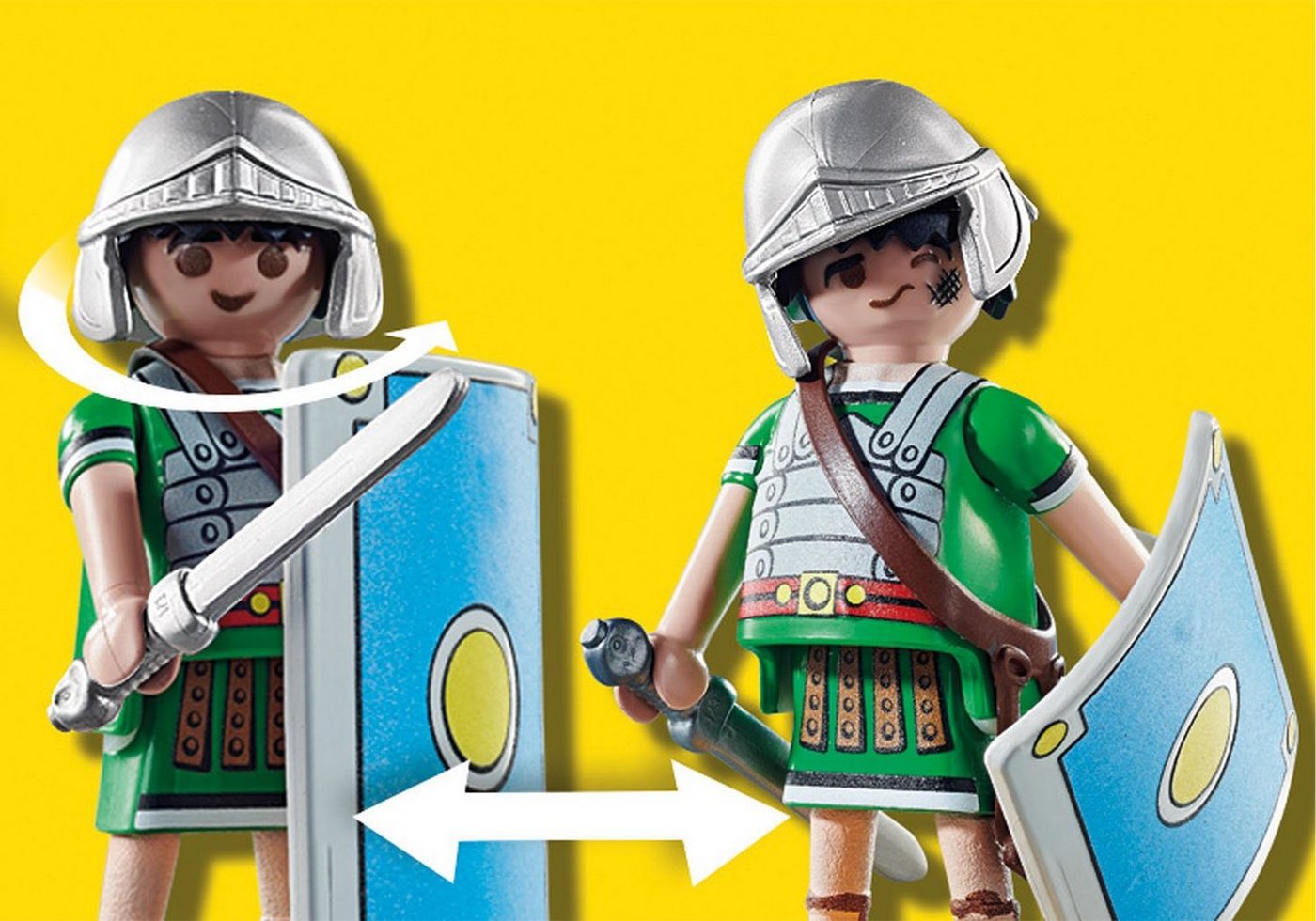 Playmobil® Römertrupp (70934), Asterix Konstruktions-Spielset, (27 St), Made in Germany Bild 5