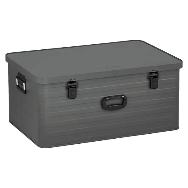 Enders® Aufbewahrungsbox Toronto XXL, Aluminium, BxTxH: 80x54x36,5 cm, 130 Liter