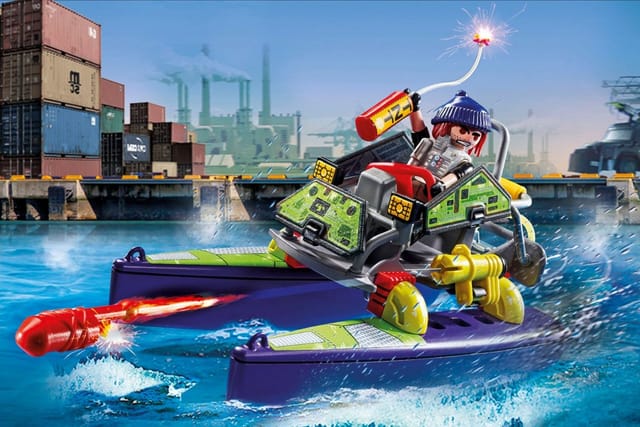 Playmobil® SWAT-Multi-Terrain-Quad (71147), My Action Heroes Konstruktions-Spielset, (59 St), Made in Europe