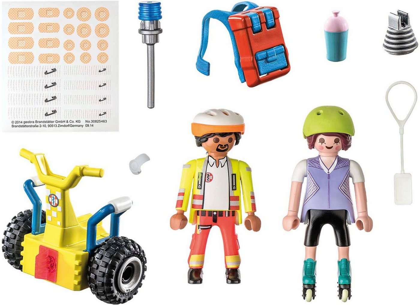 Playmobil® Starter Pack, Rettung mit Balance-Racer (71257), My City Life Konstruktions-Spielset, (34 St), Made in Europe Bild 3