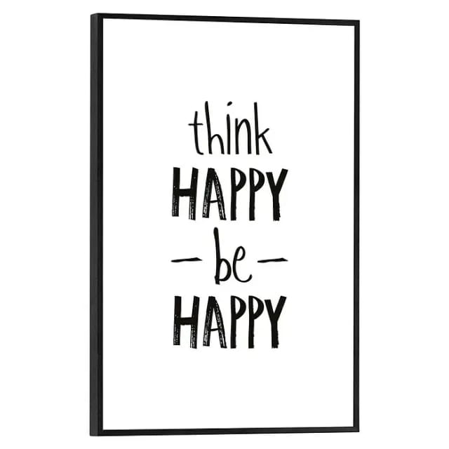 Reinders! Poster Think happy, be happy