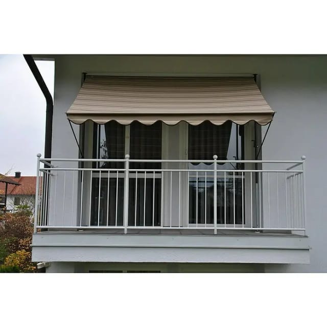 Angerer Freizeitmöbel Klemmmarkise beige, Ausfall: 150 cm, versch. Breiten