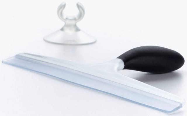 OXO Good Grips Wasserabzieher Allzweck-Abzieher, (1-St), zum Abziehen von Fliesen, Spiegeln, Duschkabinen und Fenstern