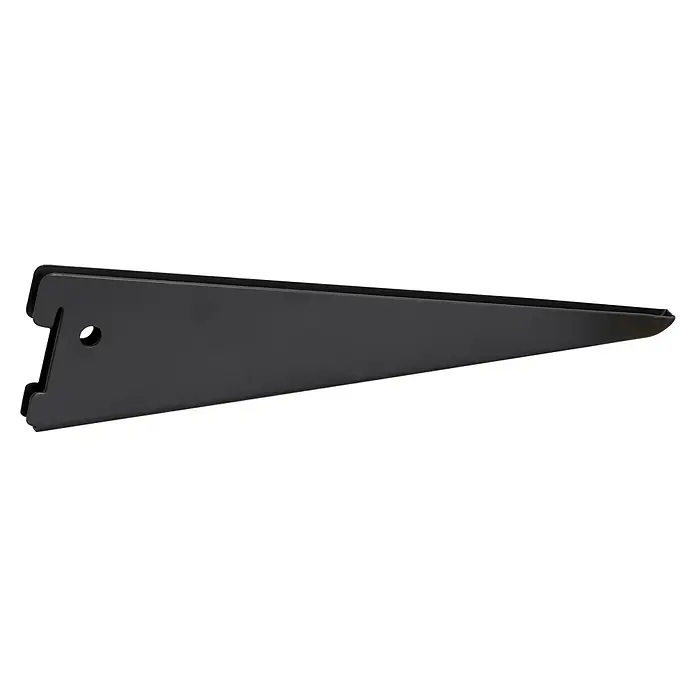 Element System U-Träger 50 (Passend für: Schienen mit Raster 50 mm, Länge: 22 cm, Belastbarkeit: 55 kg, Schwarz, 1 Stk.)