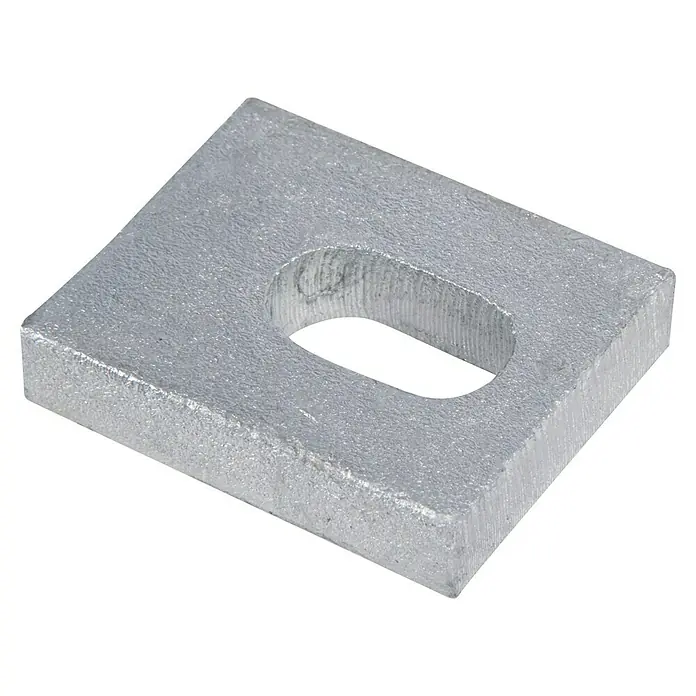 Stabilit Unterlegscheibe (L x B: 50 x 40 mm, Stahl, Passend für: Zuganker)