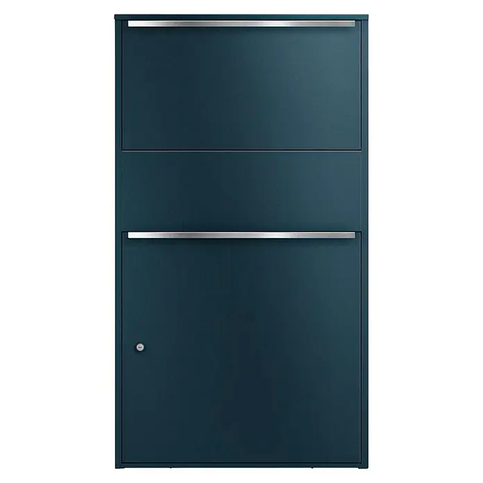 Metzler Paketbox XL BISPO MAX (L x B x H: 45,4 x 72 x 128,5 cm, Anthrazit, Stahl, Paketfach)