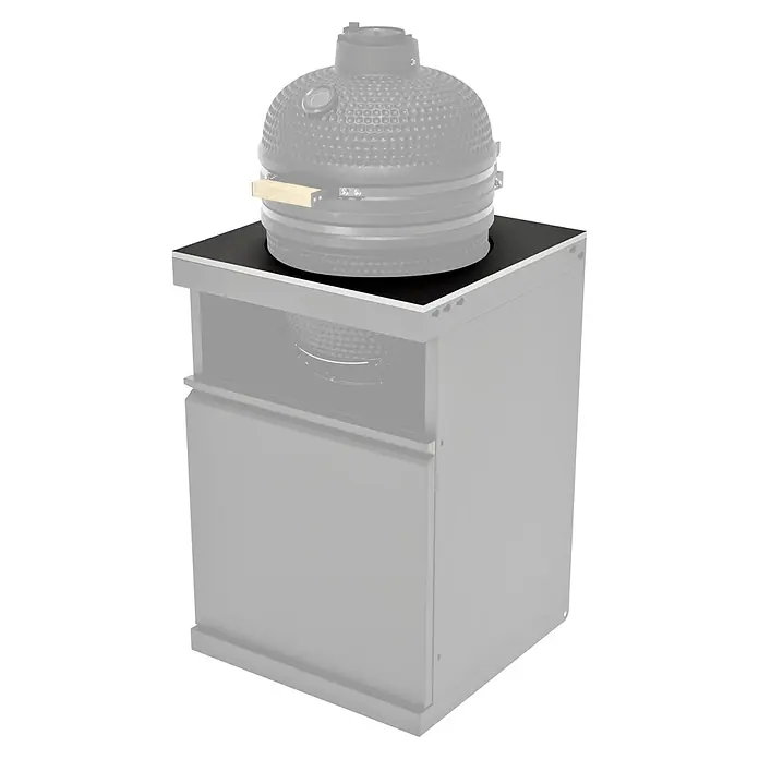 Kingstone Cube Arbeitsplatte (Sintered Stone, Passend für: Cube Holzkohlegrill Kamado)