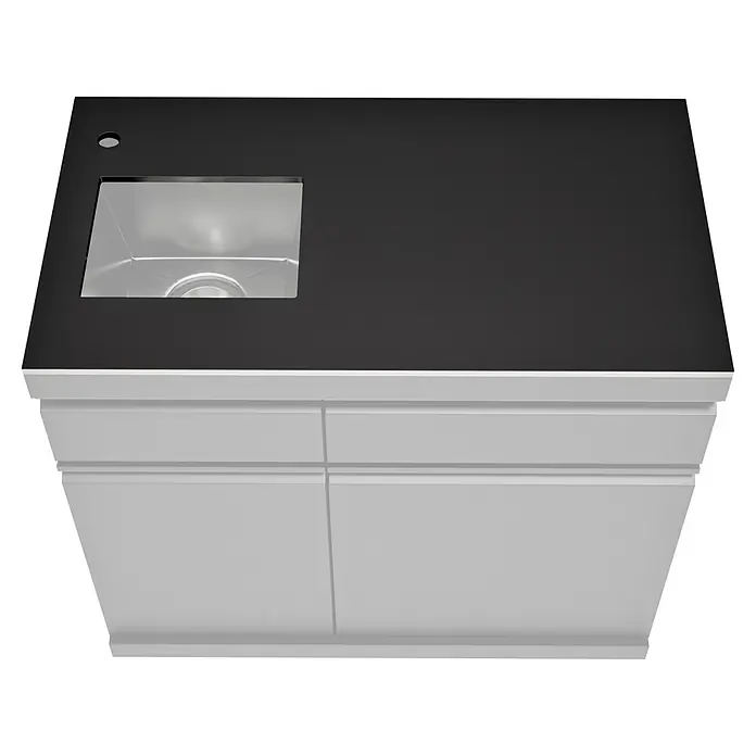 Kingstone Cube Arbeitsplatte (Sintered Stone, Passend für: Cube Outdoorküchen-Modul Spüle & Kühlschrank)