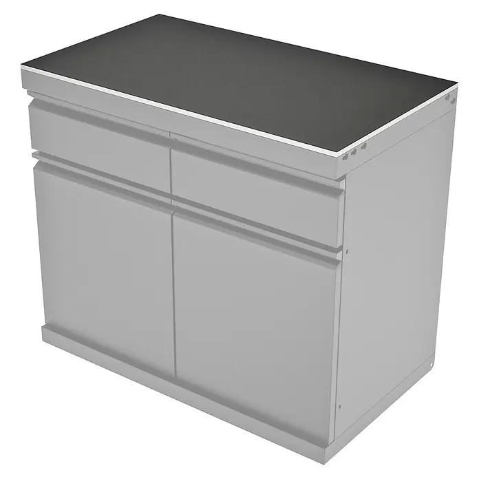 Kingstone Cube Arbeitsplatte (Sintered Stone, Passend für: Cube Outdoorküchen-Modul Doppelschrank)