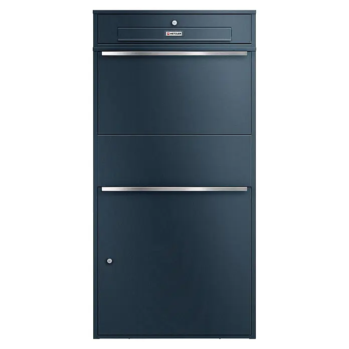 Metzler Paketbox XL BRFK MAX RE (L x B x H: 45,4 x 72 x 145 cm, Anthrazit, Stahl, Paketfach)
