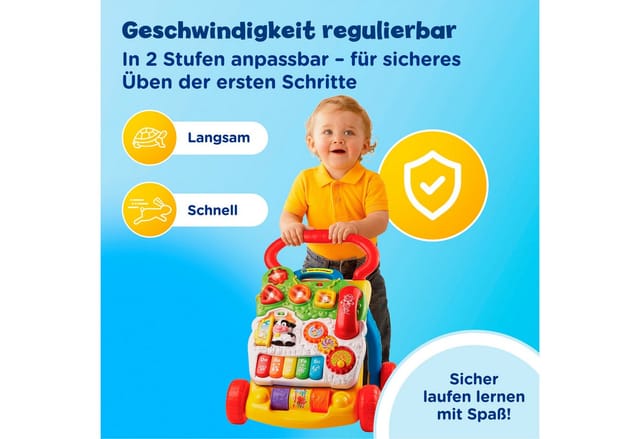Vtech® Lauflernwagen VTechBaby, Spiel-und Laufwagen - Special Edition, mit 11 Kindermelodien