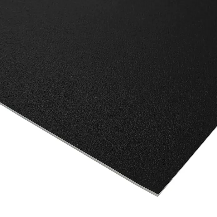 Vinylboden CV-Belag (400 x 200 cm, Schwarz, Expotop)