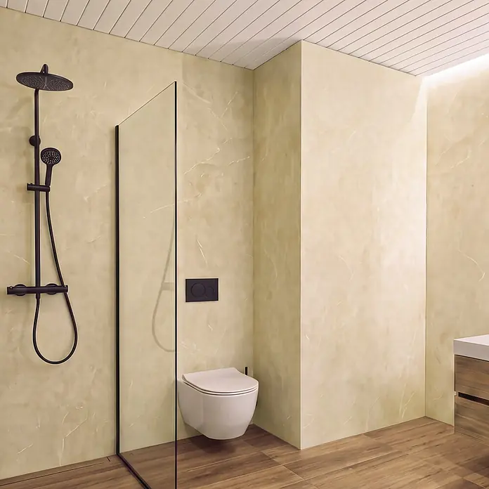 Wandpaneel (260 x 90 cm, Sardinien, Stone Polymer Composite (SPC))