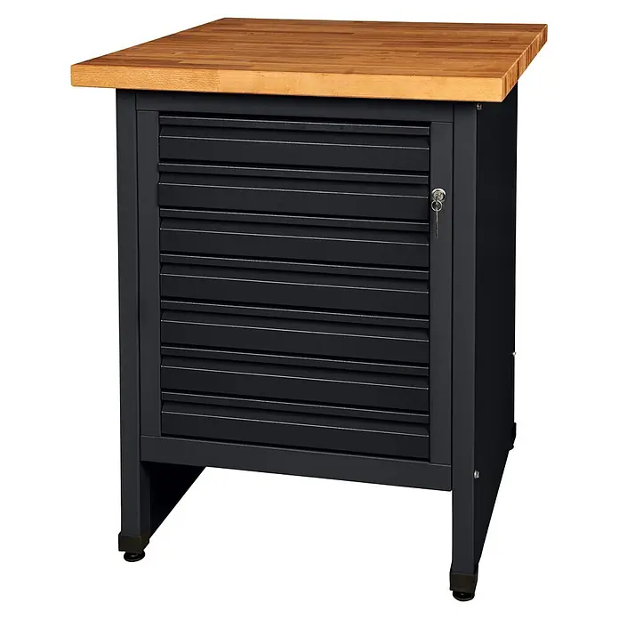 Küpper Profi Modul System Werkbank (L x B: 70 x 73 cm, Arbeitshöhe: 89 cm, Schwarz)