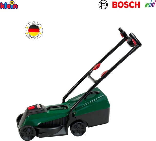 Klein Kinder-Rasenmäher Bosch mini, Rotak II mit Sounds, und Licht, Made in Germany