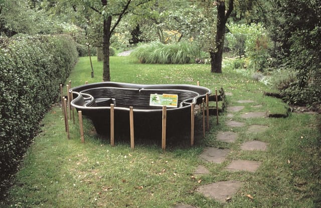 Ubbink Fertigteich QUADRA C2, BxLxH: 118x225x70 cm, 1500 l, mit Biotoprand