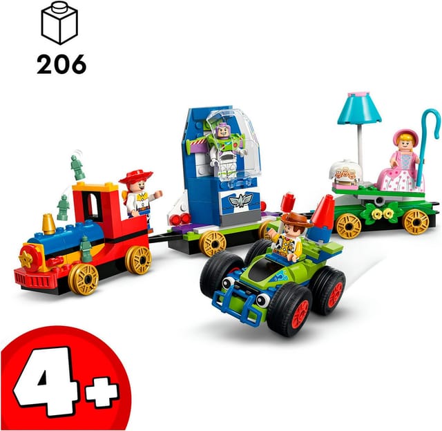 LEGO® Partyzug und das Auto RC aus Toy Story (43264), LEGO Disney Pixar Konstruktionsspielsteine, (206 St), Made in Europe