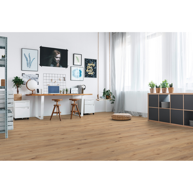 Laminat 'Millenium Oak' eichefarben 6 mm