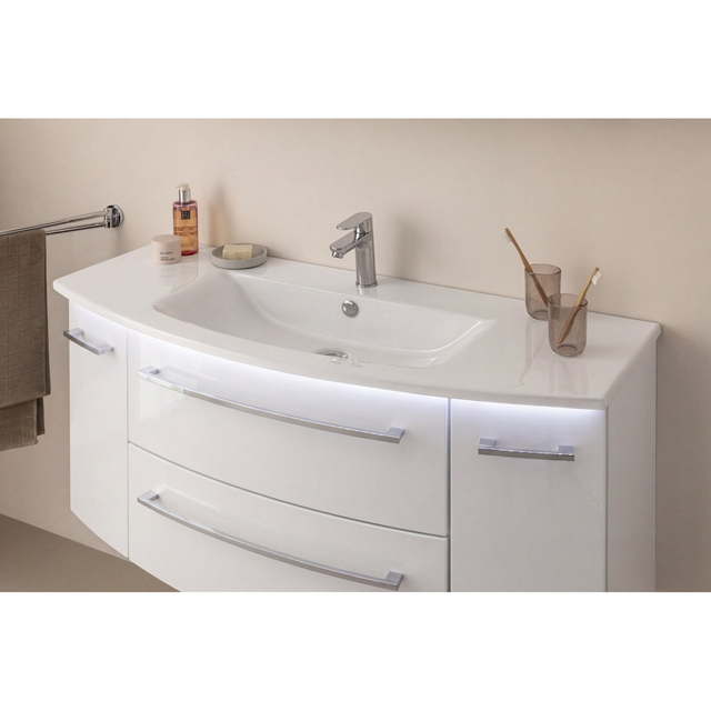 Fackelmann LED-Waschtisch-Beleuchtung 'Contura Light ' 6,6 W 624 lm neutralweiß 120 cm