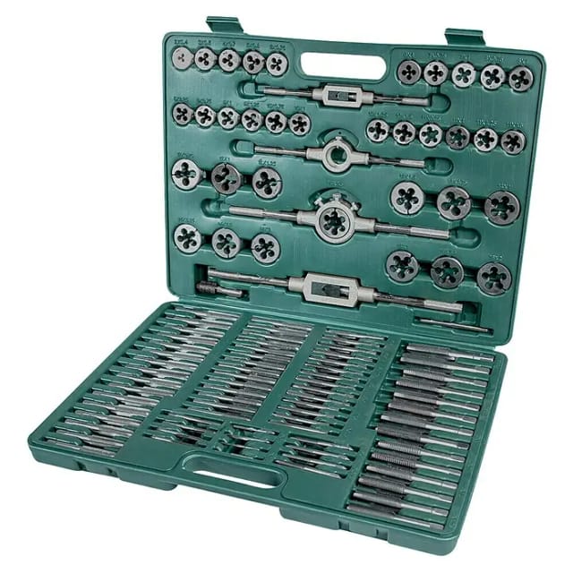Brüder Mannesmann Werkzeuge Gewindeschneider (110-tlg), Set, 110-tlg.