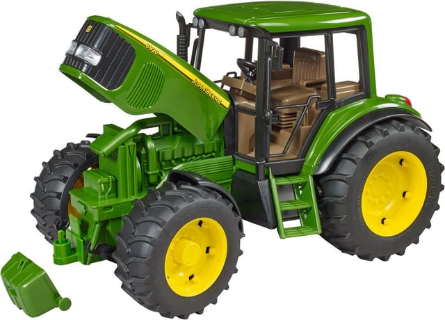 Bruder® Spielzeug-Traktor John Deere 6920 38 cm mit Frontlader (02052), Made in Europe
