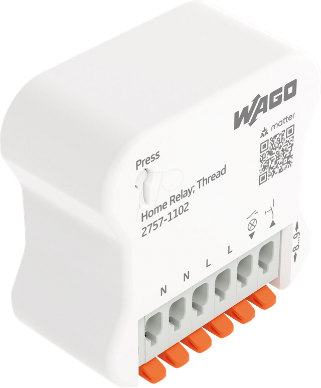WAGO 2757-1102 - 1-Kanal Schaltaktor, Matter over Thread
