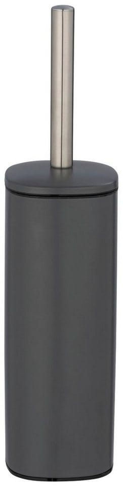 WENKO WC-Garnitur Alassio, grau, mit geschlossener Form
