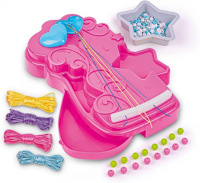 Clementoni® Kreativset Crazy Chic, Freundschafts-Armbänder, Made in Europe
