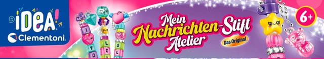 Clementoni® Kreativset Idea, Mein Nachrichten-Stift Atelier