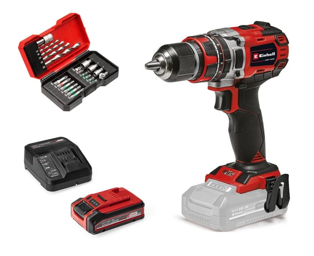 Einhell Akku-Schlagbohrschrauber PROFESSIONAL TP-CD 15/50 BL (1x4,0 Ah Plus), Inkl. Akku und Ladegerät