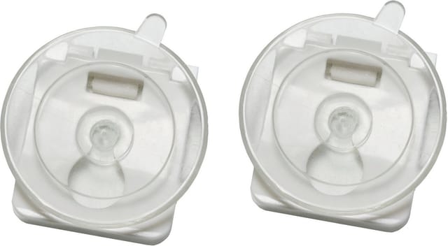 GARDINIA Sichtschutzzüge Ersatzteil-Zubehör-Set Ersatzteil Saugnapfset, (1-tlg), mit Clip