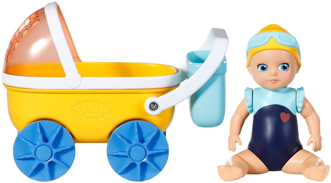 Baby Born Badespielzeug Splish Splash Kinderwagen mit Emma Bild 3