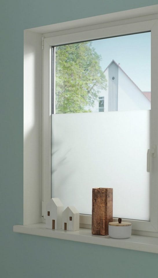 GARDINIA Fensterfolie Privacy 75, blickdicht, 99% UV-Schutz