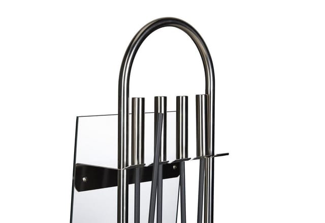 relaxdays Kamingarnitur Kaminbesteck Edelstahl modern 5 teilig