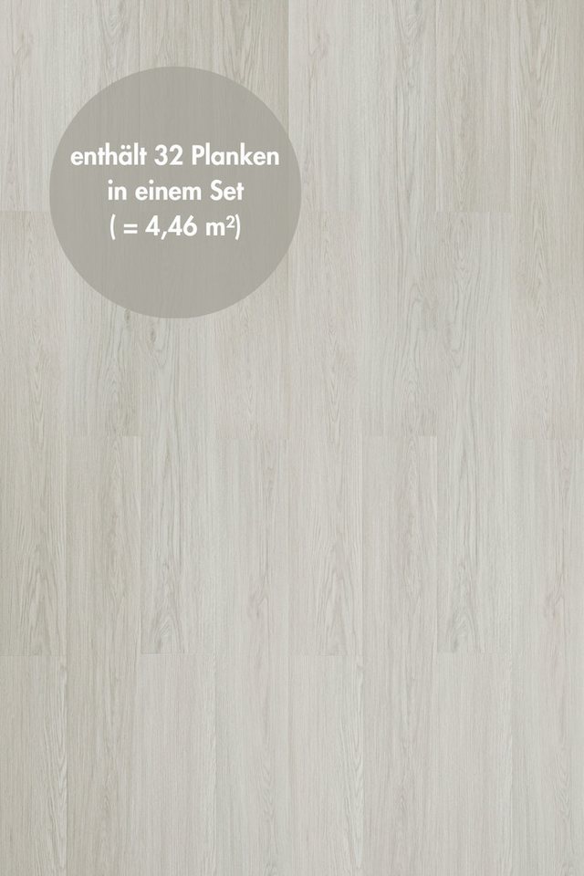 misento Vinylboden selbstklebend in Holzoptik, 32 PVC Planken je ca. 15,2 x 91,4 cm Bild 5