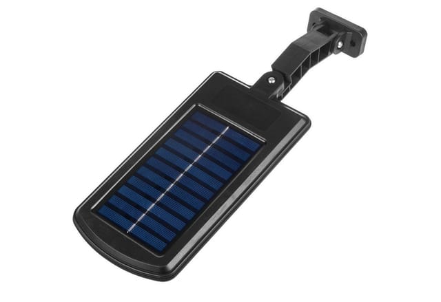 Maclean LED Solarleuchte MCE446, Kaltweiß, Solar Straßenlampe mit Bewegungs- und Dämmerungssensor