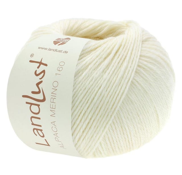 LANA GROSSA Landlust Alpaka Merino 160 Häkelwolle, 160 m