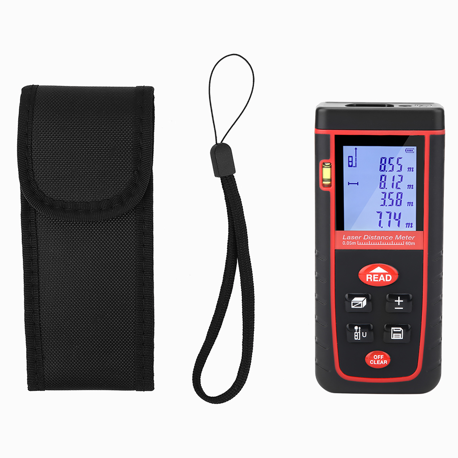 Rz-s 60m Lcd-laser-entfernungsmesser Mit Digitalanzeige Für Präzise Distanzmessungen