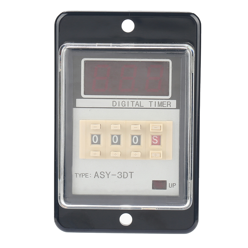 Multifunktionales Digitales Led-zeitverzögerungsrelais, Dc 24 V, Ac 110–220 V, 0,01–999 S/min, 5 A