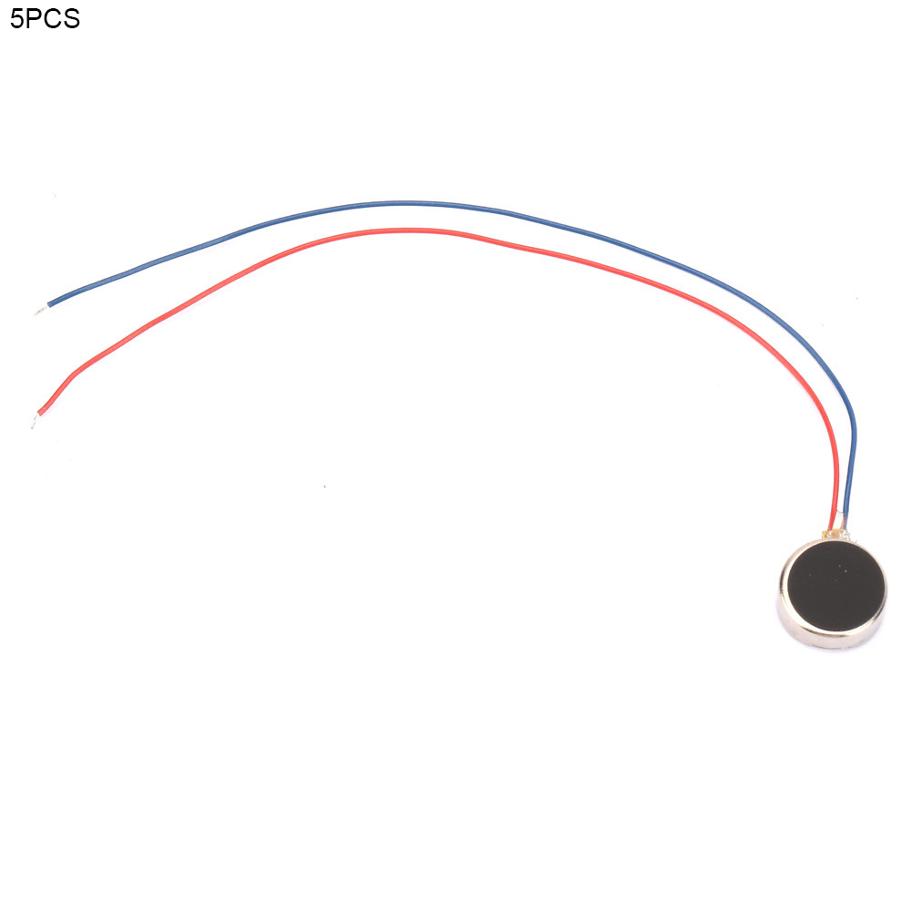 Stück Flache Vibrationsmikromotoren Für Mobiltelefone, 10 X 2 Mm, 3 V Dc, 11000 U/min, 80 Ma