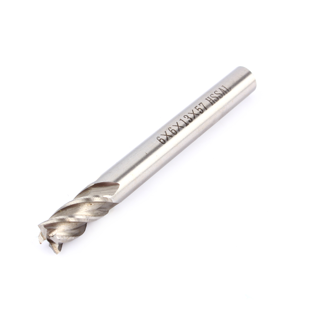 Hss-schaftfräser, 4 Größen 4 Mm–12 Mm, Gerader Schaft Für Cnc-bearbeitung, Höchste Qualität