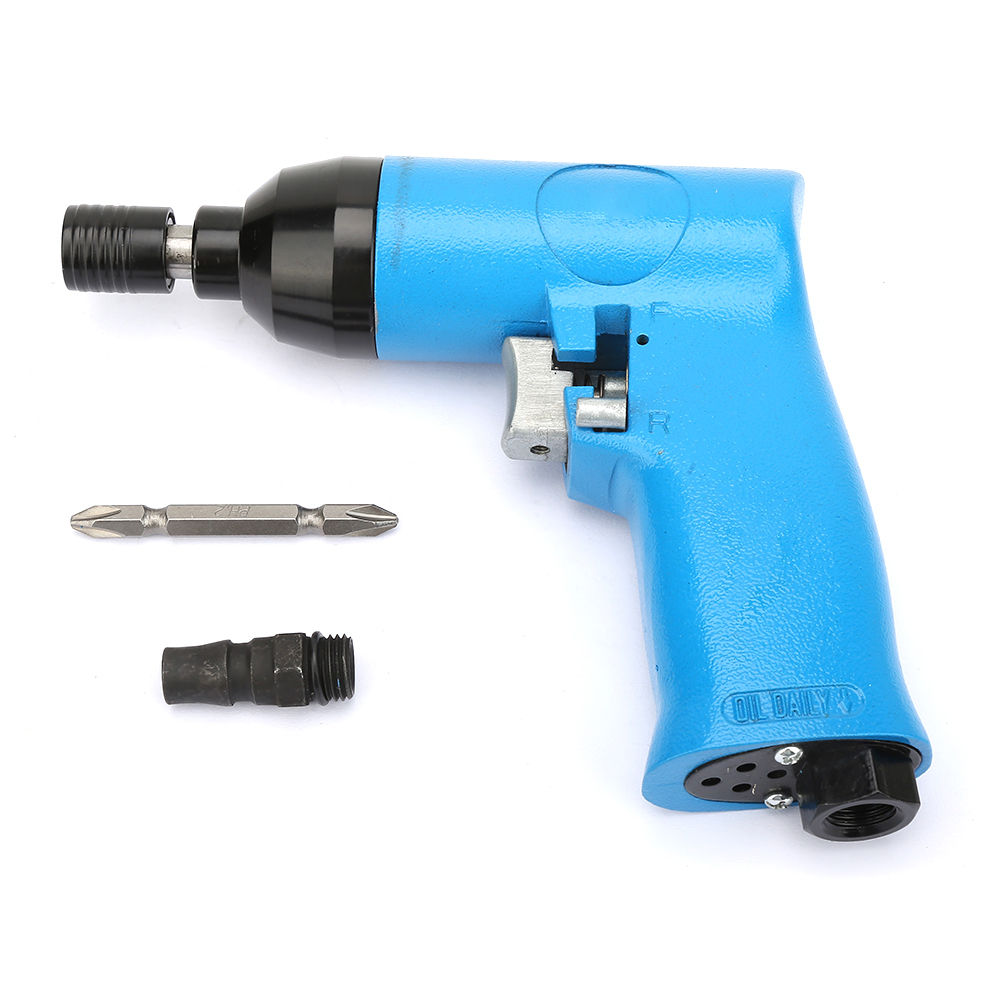 1/4"-druckluftschrauber Mit Pistolengriff, Reversibler Kupplung, 1000 U/min, Pneumatisches Werkzeug