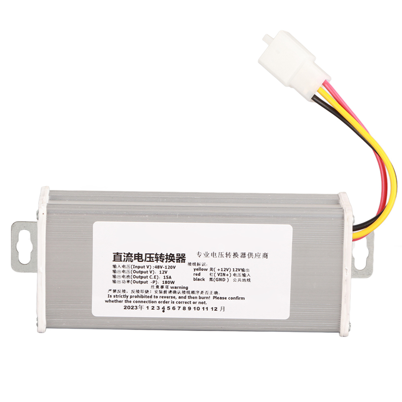 Gleichstromwandler 48–120 V Auf 12 V, 15 A, 180 W Für Elektroroller