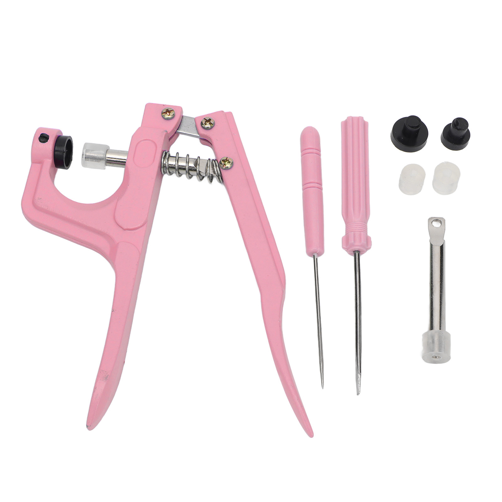 Aluminium-ösenmaschine, Manuelle Ösenpresse, Rosa Diy-stanzwerkzeugset, Einfach Zu Bedienen Und Sparsam Im Aufwand.