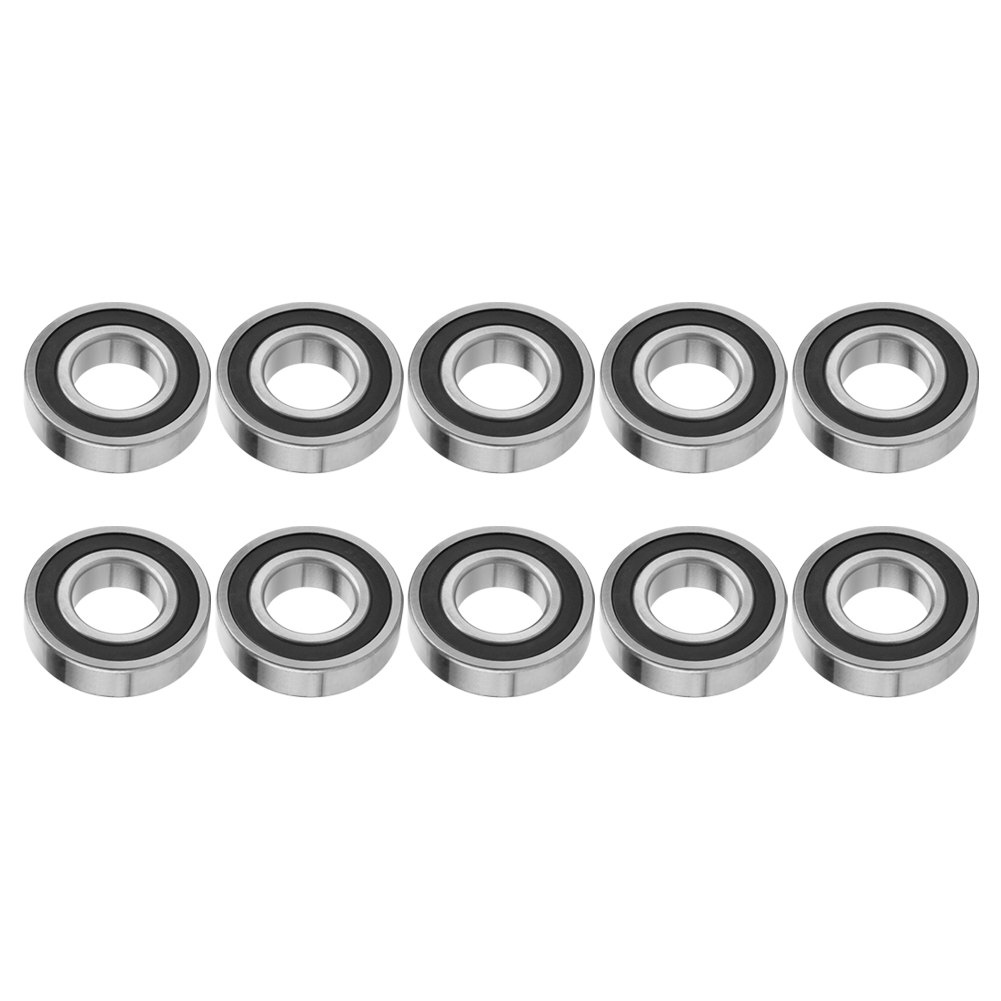 10 Kugellager 6206-2rs 30x62x16mm, Doppelseitige Dichtungen Für Hohe Drehzahlen, 10 Stück