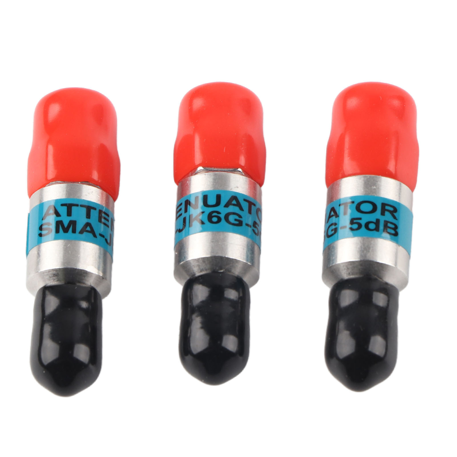 Sma-jk Koaxial-hf-dämpfungsglied Stecker/buchse 2w 6ghz 50ω 1-30db (5db)