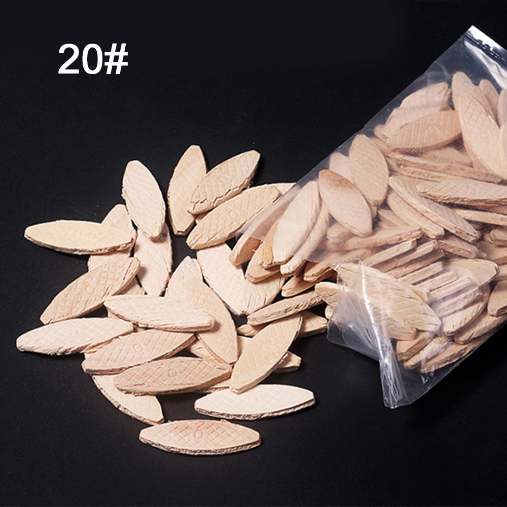 100 Stück Buchenholz-verbindungsplättchen, Verstärkte, Hochstabile Verbindung, Größe 20 Für Holzkonstruktionen