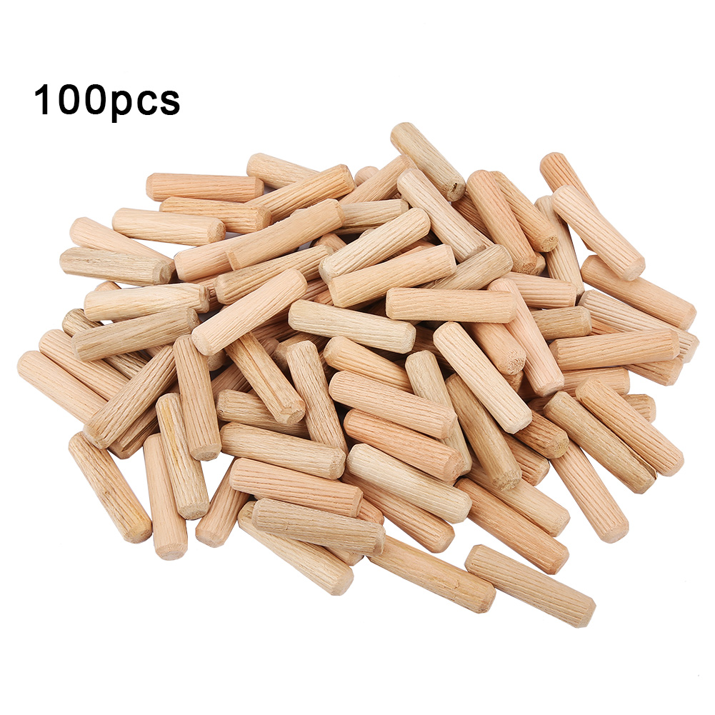 100 M10 X 40 Mm Holzdübel Für Möbelmontage Und Heimwerkerprojekte